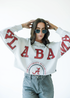 Alabama Phipps Split Sleeve Cropped Longsleeve
