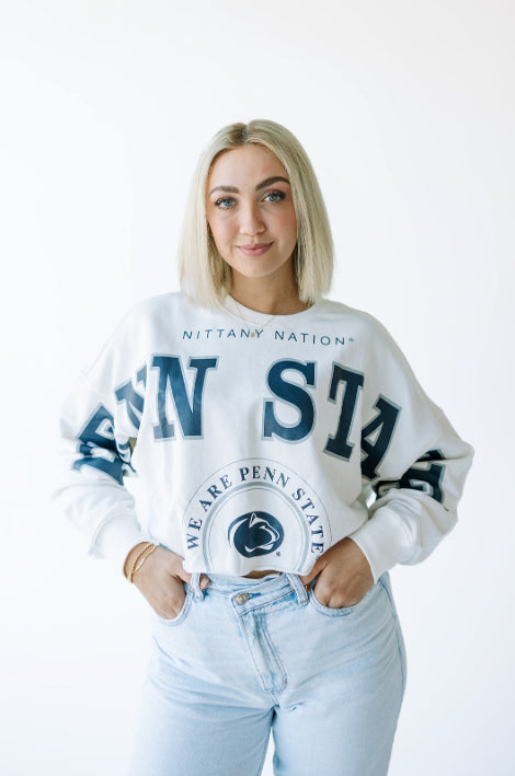 Penn State Phipps Split Cropped Longsleeve
