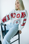 Wisconsin Phipps Split Cropped Longsleeve