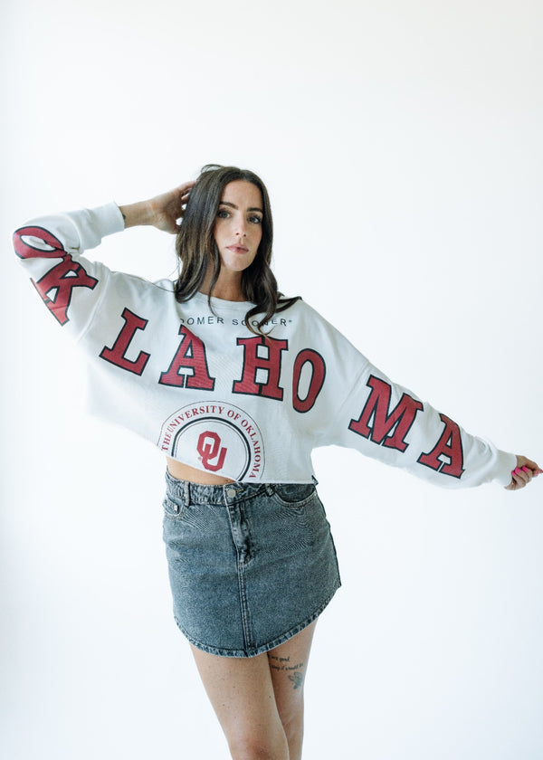 Oklahoma Phipps Split Cropped Longsleeve