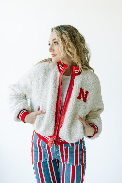 Nebraska Shipley Sherpa Sherpa Jacket