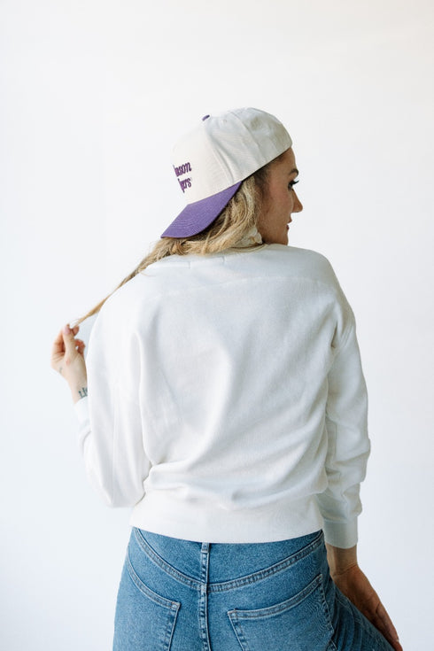 Clemson Charlie Chenille Fleece Women's Crew