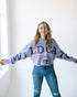 Kansas State Phipps Split Sleeve Cropped Longsleeve
