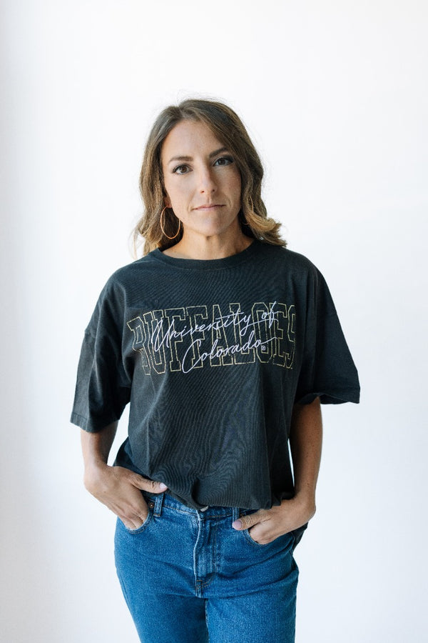 Colorado Owens Outline Oversized Band Tee