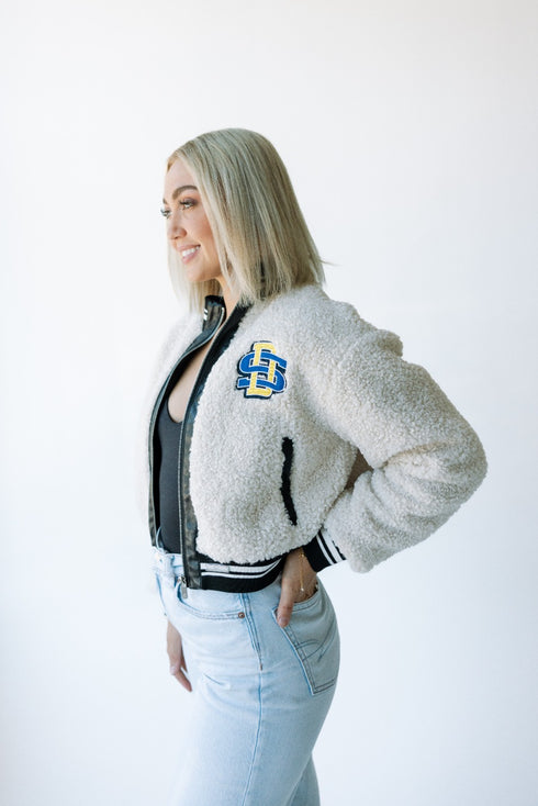 SD State Shipley Sherpa Sherpa Jacket