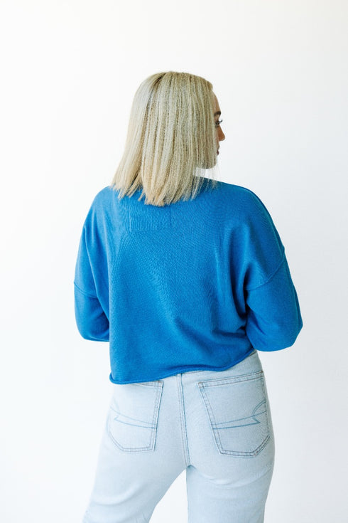 Boise State Phipps Split Cropped Longsleeve