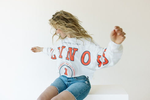 Illinois Phipps Split Cropped Longsleeve