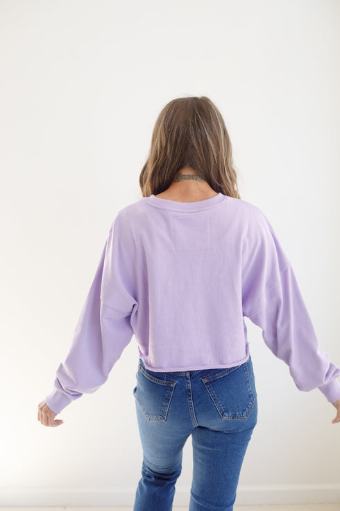 UNI Phipps Split Sleeve Cropped Longsleeve