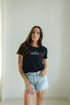Alabama Brodny Beaded Cuffed Tee