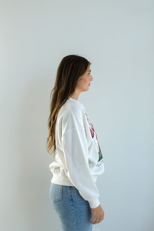 Alabama Malone Multimedia OS Fleece Crew