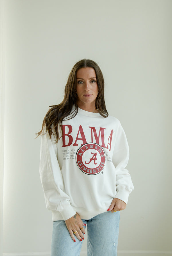 Alabama Guccio Multimedia OS Fleece Crew