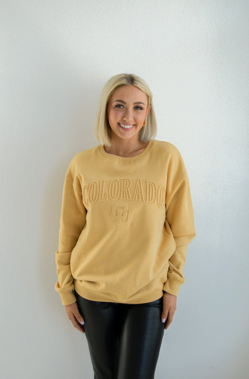 Colorado Easley Embossed Comfort Crew