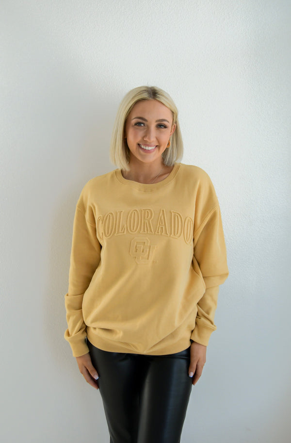 Colorado Easley Embossed Comfort Crew