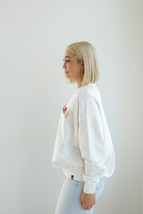 FSU Charlie Chenille OS Fleece Crew