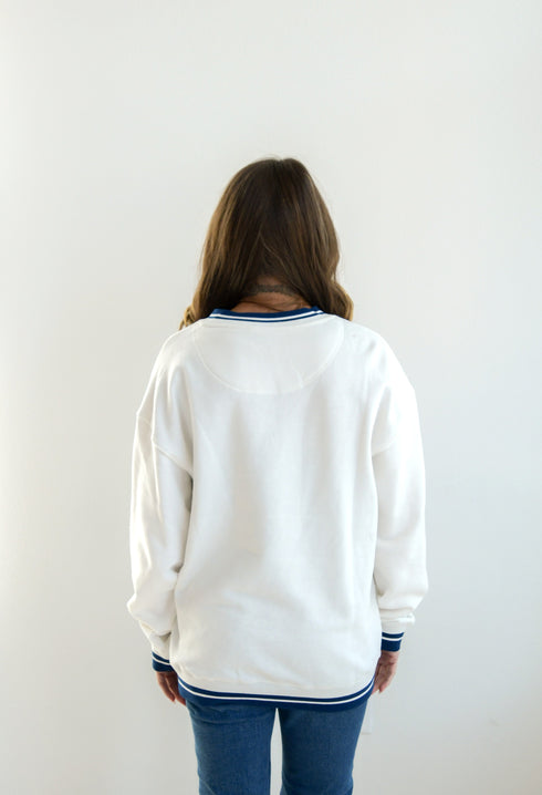 Illinois Allen Chenille Varsity V-neck