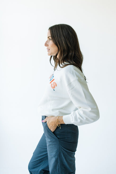 Illinois Charlie Chenille Fleece Women's Crew