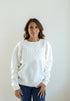 Indiana College Lines Embossed Comfort Crewneck