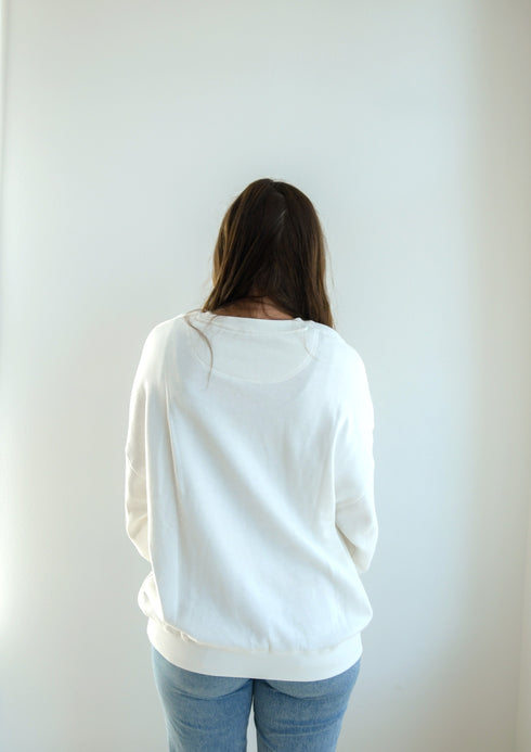 Iowa State Wynn Star Sleeve OS Fleece Crew