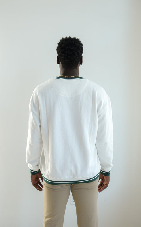 Michigan State Allen Chenille Varsity V-neck Pullover