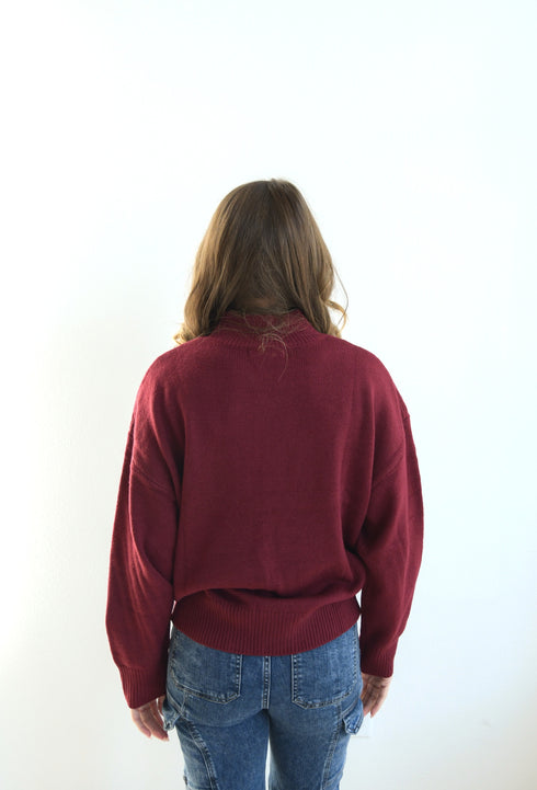 Minnesota Varsity Turtleneck Turtleneck Sweater