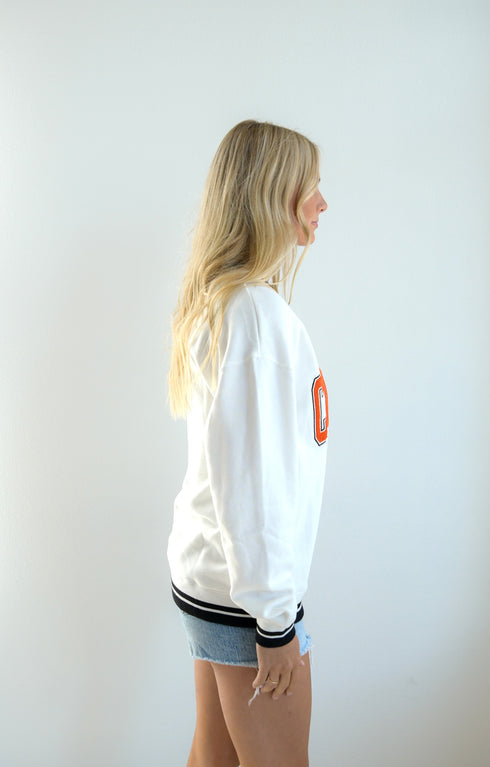 OK State Allen Chenille Varsity V-neck