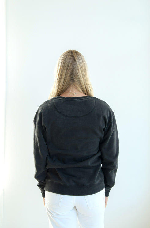 OK State Easley Embossed Comfort Crew