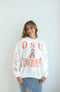 OK State Wynn Star Sleeve OS Fleece Crew