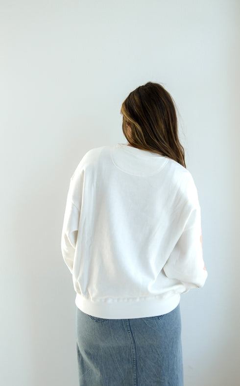 OK State Wynn Star Sleeve OS Fleece Crew