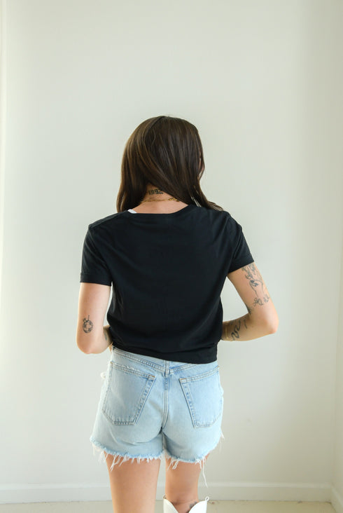 SD State Brodny Beaded Cuffed Tee