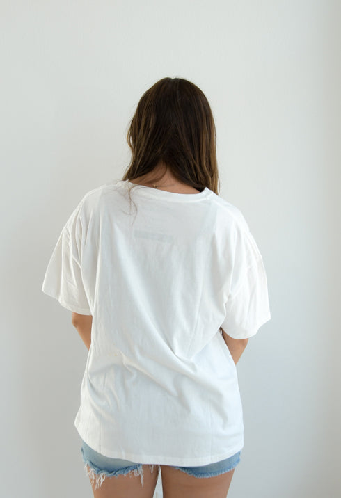 Tennessee Malone Multimedia Oversized Band Tee