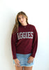 Texas A&M Varsity Turtleneck Turtleneck Sweater