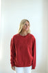 Utah Easley Embossed Comfort Crewneck