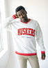 Nebraska Allen Chenille Varsity V-neck