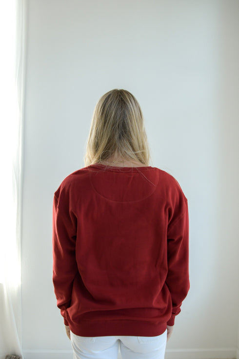 Arkansas Easley Embossed Comfort Crew