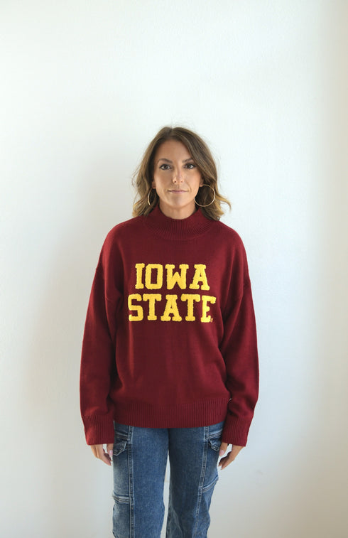 Iowa State Varsity Turtleneck Turtleneck Sweater