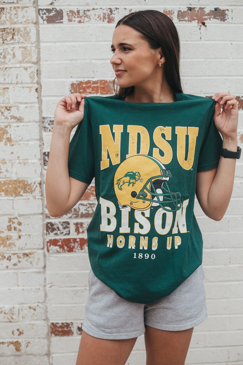 NDSU Murray Hippie Helmet Comfort T-Shirt