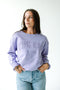 LSU Easley Embossed Comfort Crew