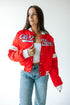 Ole Miss Miles Swipe Varsity Jacket