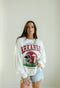 Arkansas Malone Multimedia OS Fleece Crew