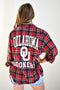 Oklahoma Meyer Varsity OS Plaid