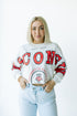 Wisconsin Phipps Split Sleeve Cropped Longsleeve