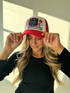 Ohio State Layer Patch Foam Trucker Hat