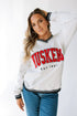 Nebraska Allen Chenille Varsity V-neck
