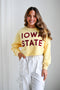 Iowa State Perkins Chenille Cropped Longsleeve
