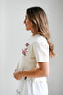 Arkansas Lasso Luxe Heavyweight Crop Tee