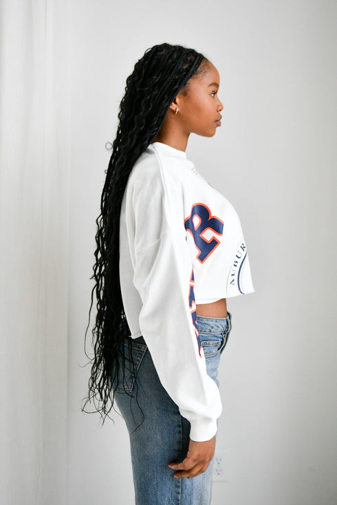 Auburn Phipps Split Cropped Longsleeve