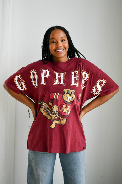 Minnesota Southern Split Oversized Band Tee