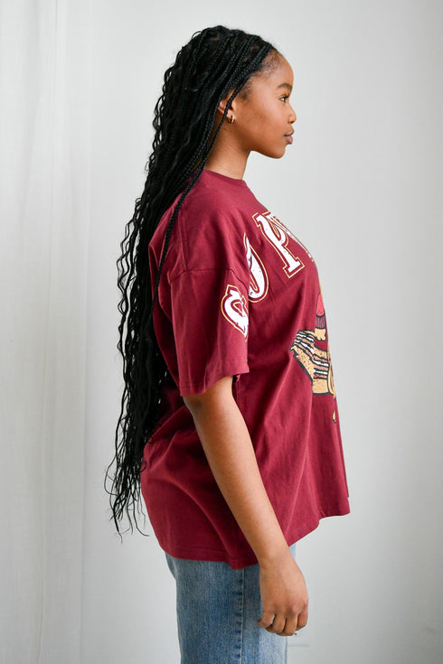 Minnesota Southern Split Oversized Band Tee