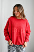 Nebraska Sanders Shadow Lantern Sleeve Crew