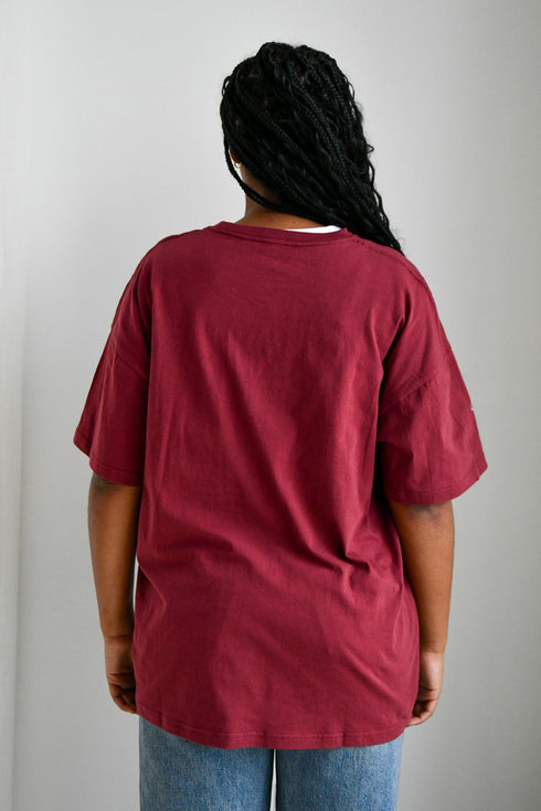 Mississippi State Southern Split Oversized Band Tee